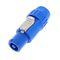 Powercon Connector Input Seetronic Blue
